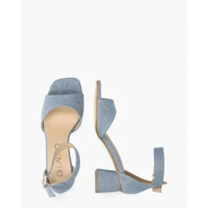 Di Lauro Odie Jeansblauw Damespumps