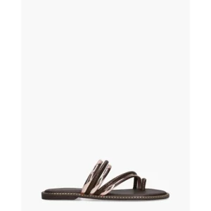 Vivian Ray Zinne Bruin Damesslippers