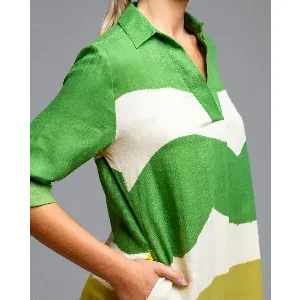 Egatex Zomerkleed: Groen, luchtig dragen ( EGA.515 )