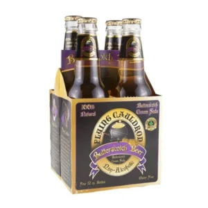 Harry Potter Flying Cauldron Butterscotch Beer Soda 4 Pack