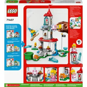 LEGO® 71407 Super Mario™ Uitbreidingsset: Kat-Peach-uitrusting en IJstoren