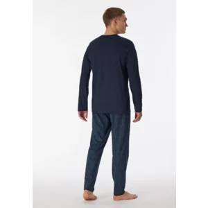 Schiesser – Casual Nightwear - Pyjama – 180255 – Night Blue