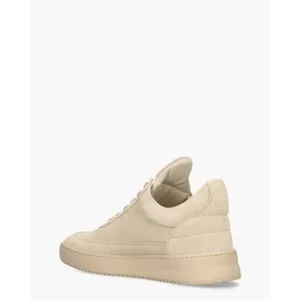Filling Pieces Low Top Suede Beige Herensneakers