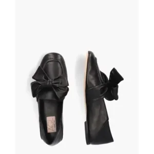 Attilio Giusti Cindy Ribbon Zwart Damesloafers