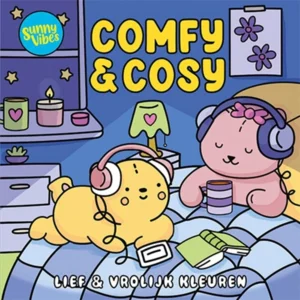Boek - Kleurboek - Sunny vibes - Comfy & cosy