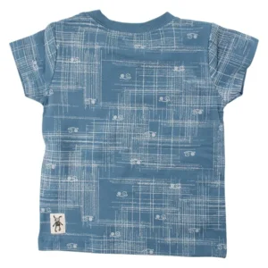 Small Rags T-Shirt Arcering Aegean Blue