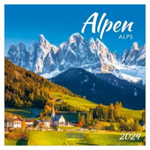 Kalender - 2024 - Alpen - 30x30cm