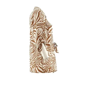 Signe Nature Tuniek: Cognac / ecru ( Signe.1003)