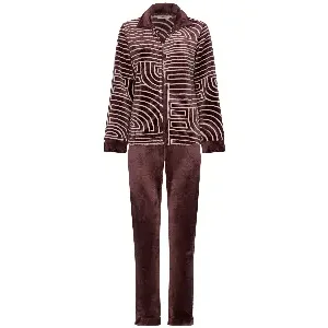 Pastunette dames Home wear: Bordeaux tinten PAS.185