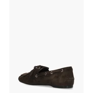 Guglielmo Rotta Santiago Donkerbruin Dames Veterschoenen
