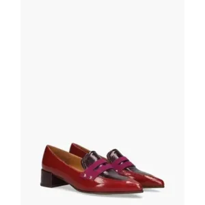 Chie Mihara Jey Rood/Paars Damesloafers