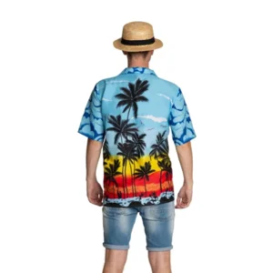 Shirt - Hawaii - Blue paradise - S/M
