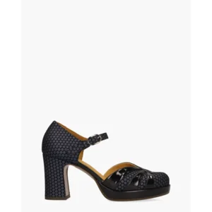 Chie Mihara Devi Blauw/Zwart Damespumps