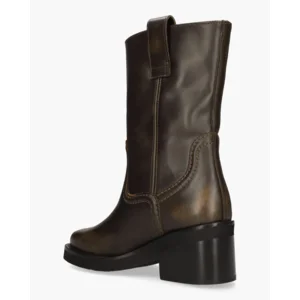 Nubikk Cassy Slouch Donkerbruin Damesboots