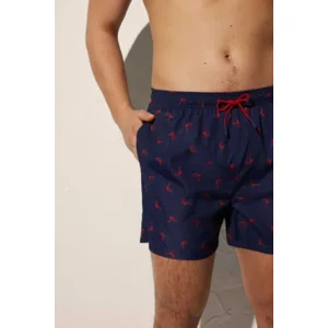 Ysabel Mora Lobster zwemshort in blauw