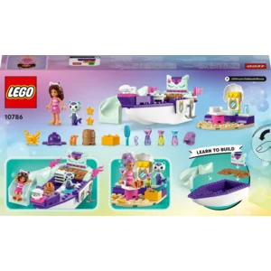 LEGO® 10786 Gabby's Dollhouse™ Vertroetelschip van Gabby en Meerminkat