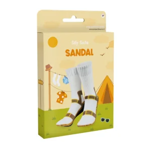 Sokken - Witte sokken in sandalen - Silly socks - nr.27