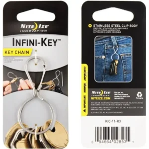 Nite Ize Infini-Key Roestvrij Stalen sleutelhouder KIC-11-R3