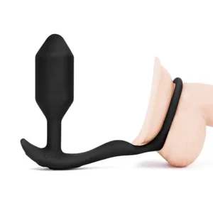 B-Vibe Vibrerende Snug Buttplug & Tug M