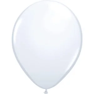 Ballonnen - Wit - 30cm - 100st.**
