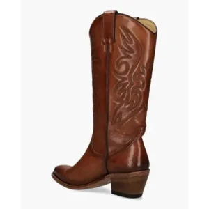 Perlita Peaches Helden Cognac Damesboots