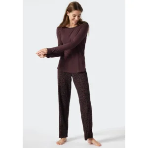 Schiesser – Contemporary Nightwear – Pyjama – 178632 – Burgund