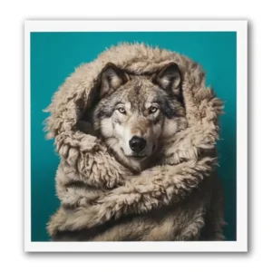 Kaart - Paperclip - Call of the wild - Wolf - VB0.0036