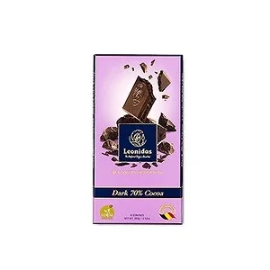 Leonidas pure chocolade 70% tablet 100 gram