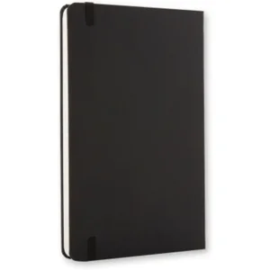 Moleskine notebook pocket zwart gelijnd