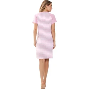 Pastunette – Stripe – 111251-103-1 – Nachtkleed – Light Pink