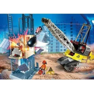 Playmobil - City Action - Kabelgraafmachine met bouwonderdeel - 70442