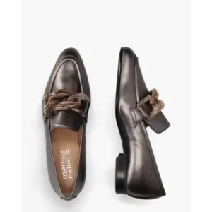 Marcos 21I095A Zilvergrijs Damesloafers