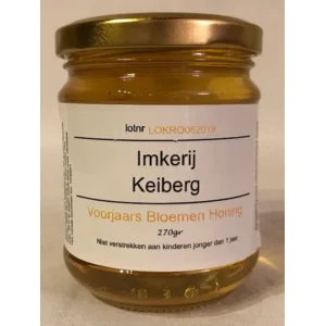 Voorjaarsbloemen Honing 270gr - Imkerij Keiberg