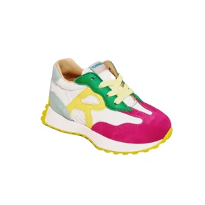 Rondinella kindersneaker 4737 Wit/roze 21