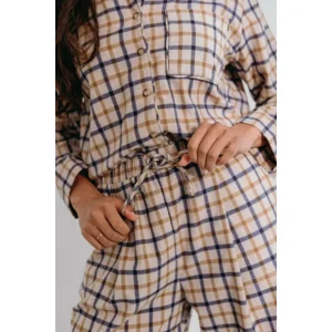 Alice et Maman henriette pyjama in ruitjespatroon