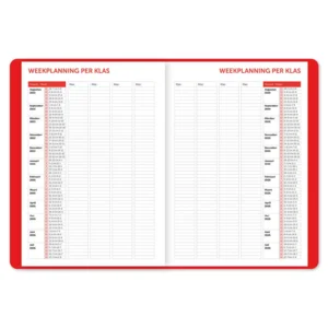 Agenda - 2026 - Docentenagenda - 365 dagen - A5 - 14,8x21cm