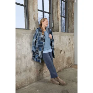 Mona Lisa Pull: Merino wol, Licht blauw ( MONA.174 )
