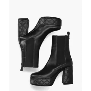 Marcos 22I110C Zwart Dames Chelseaboots