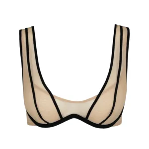 Sarda Yulimar beugel bh in zwart en nude