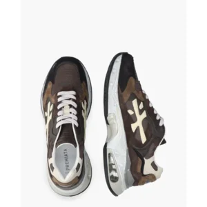 Premiata Sharky 320 Bruin Herensneakers