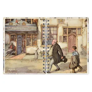 Bureau agenda - 2024 - Anton Pieck -  Stoom- en Scheepvaartmuseum - 17.6x23.8cm