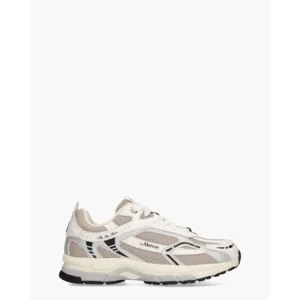 Mercer The Re-Run Wit/Beige Damessneakers