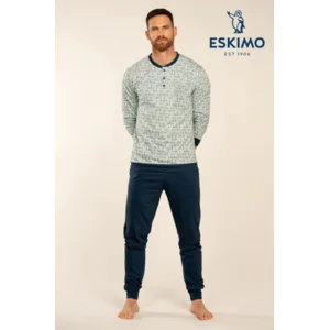 Eskimo Heren Pyjama: Alvar, 100% Katoen ( ESK.1757 )