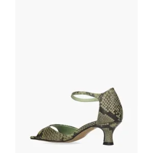 Toral Rubby Groen/Zwart Damespumps
