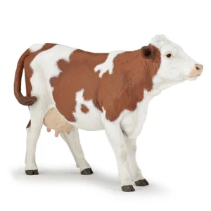 Speelfiguur - Boerderijdier - Koe - Montbeliard