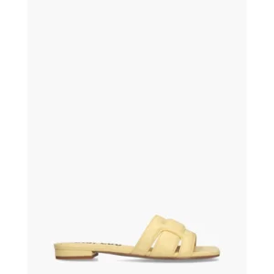 Bibi Lou Holly Flat Lichtgeel Damesslippers