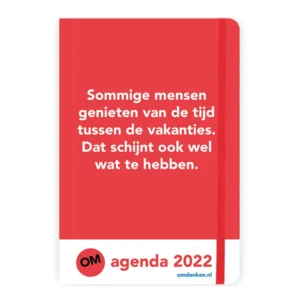 Weekagenda - 2022 - Omdenken - 12.7x17.8cm