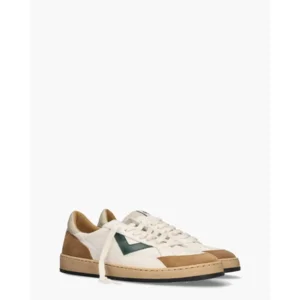 4b12 Play.New Wit/Groen Herensneakers