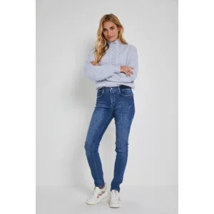 Para Mi Broek: Celine, Daily Denims Elastic, Shadow Blue ( PARA.286 )