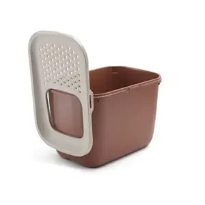 Savic Kattenbak Hop In Champagne Roze/Terracotta 58,5X39X39,5 cm